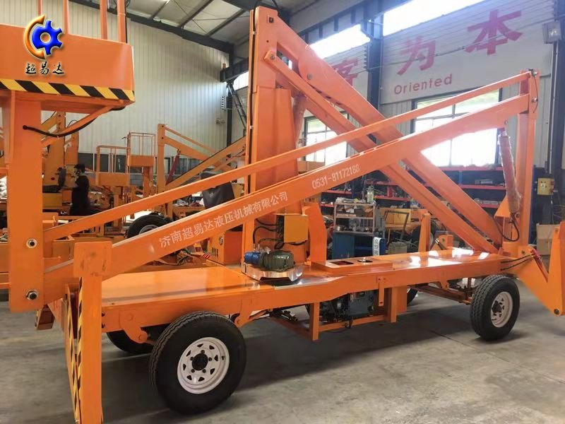 <b>14米曲臂式柴電兩用升降機(jī)發(fā)貨陜西</b>