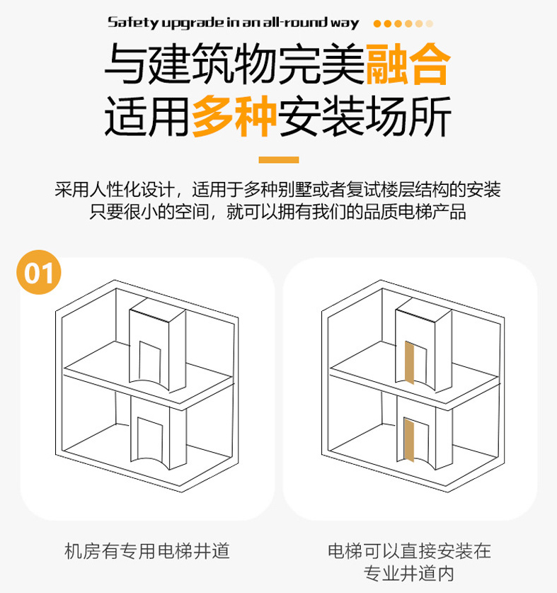 家用別墅電梯 家用別墅電梯
